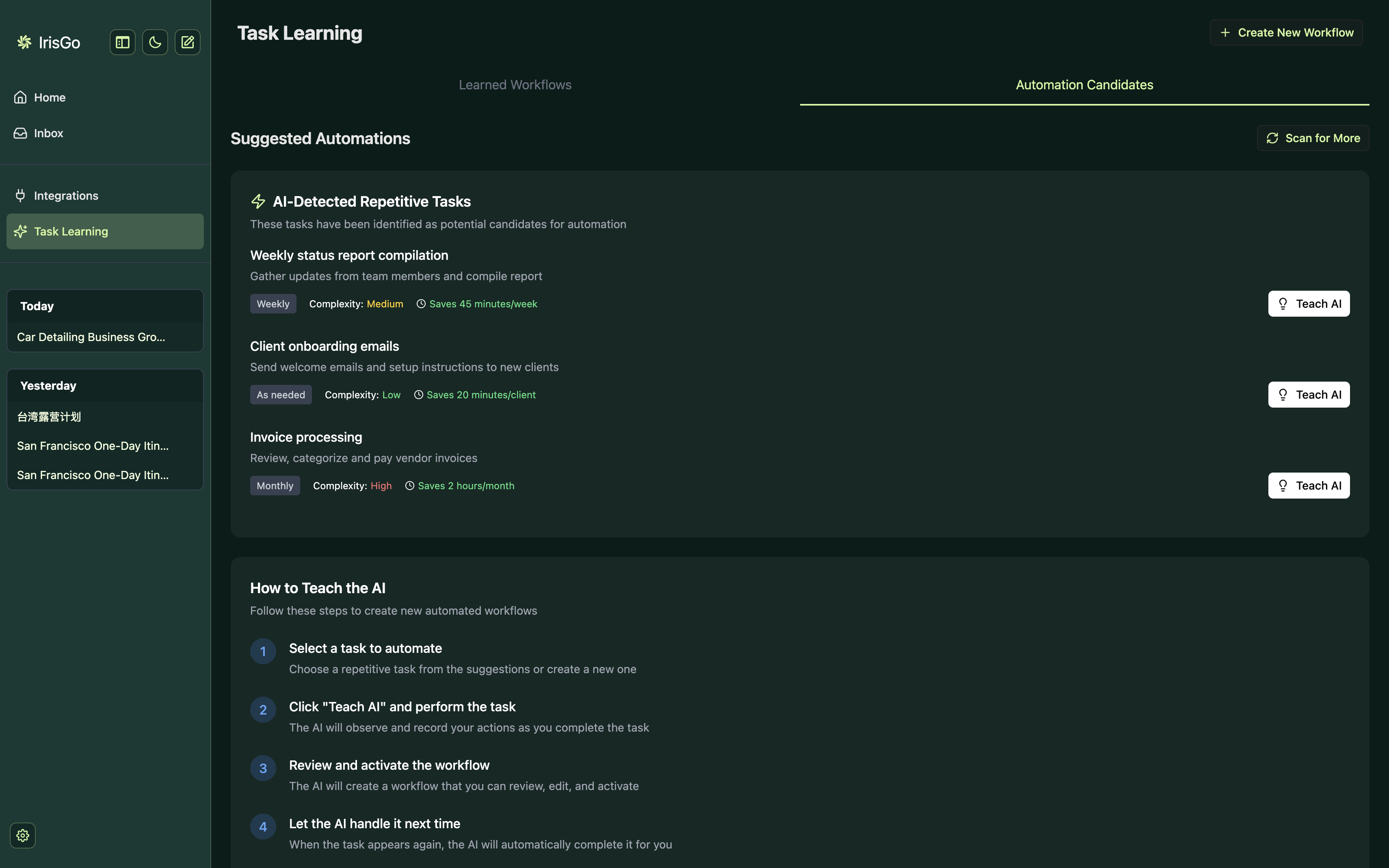 Teach, Then Let Go demo